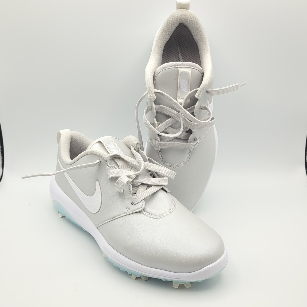 Nike Roshe G Tour Golf Shoes Womens 8.5 Grey AR5581-003 Spiked Athletic